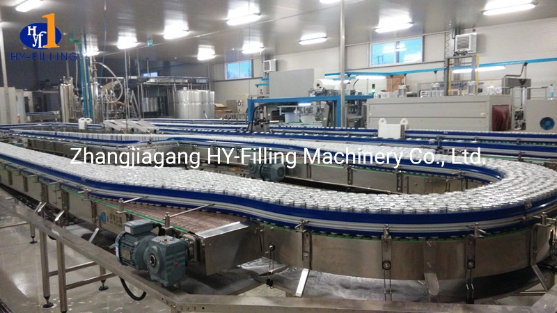 Roller Stainless Steel Hy-Filling Filled Bottle Empty Glass Bottles Conveying Line Elevator Conveyor System