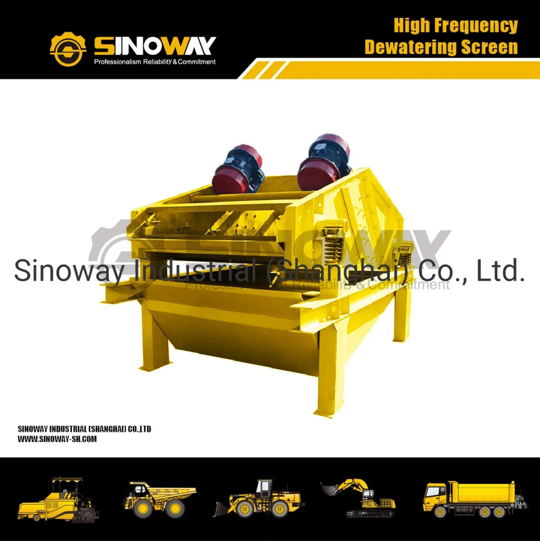 High Frequency Dewatering Screen for Mining