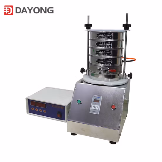 Agitatore per setaccio per test di classificazione delle polveri da laboratorio con diametro 200 mm 300 mm per l'analisi delle dimensioni delle particelle